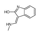 3-(methylaminomethylidene)-1H-indol-2-one Structure