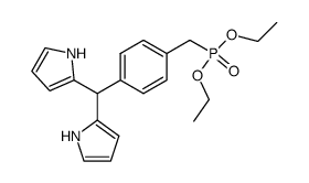 5-[4-(diethoxyphosphorylmethyl)phenyl]dipyrromethane结构式