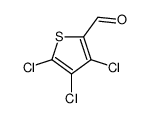 2-Thiopenecarboxaldehyde, 3,4,5-trichloro-结构式