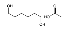 acetic acid,hexane-1,6-diol结构式