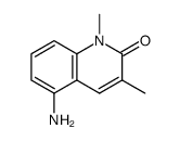 2(1H)-Quinolinone,5-amino-1,3-dimethyl-(9CI)结构式