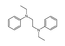 N,N'-diethyl-N,N'-diphenylethane-1,2-diamine结构式