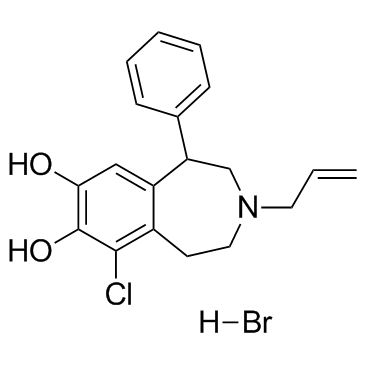 SKF-82958氢溴酸盐结构式