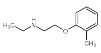 N-ethyl-2-(2-methylphenoxy)ethanamine Structure
