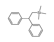(2,2-diphenylethyl)trimethylsilane结构式