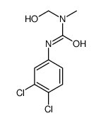 3-(3,4-dichlorophenyl)-1-(hydroxymethyl)-1-methylurea结构式