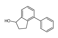 4-phenyl-2,3-dihydro-1H-inden-1-ol Structure