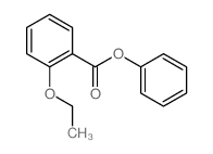 phenyl 2-ethoxybenzoate Structure