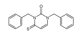 1,3-dibenzyl-4-thioxo-3,4-dihydropyrimidin-2(1H)-one Structure