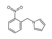 1-[(2-nitrophenyl)methyl]pyrrole结构式