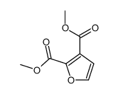 dimethyl furan-2,3-dicarboxylate Structure