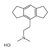 2-(1,2,3,5,6,7-hexahydro-s-indacen-4-yl)-N,N-dimethylethanamine,hydrochloride结构式