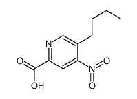 5-butyl-4-nitropyridine-2-carboxylic acid结构式