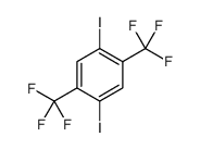 Benzene, 1,4-diiodo-2,5-bis(trifluoromethyl) Structure