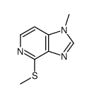 1-methyl-4-methylsulfanylimidazo[4,5-c]pyridine Structure