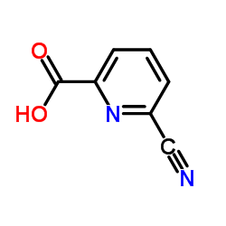 6-氰基吡啶-2-羧酸结构式