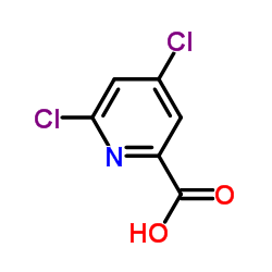 4,6-dichloropicolinic acid Structure