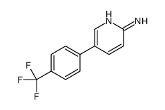 5-[4-(TRIFLUOROMETHYL)PHENYL]-2-PYRIDINAMINE结构式