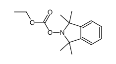 ethyl (1,1,3,3-tetramethylisoindol-2-yl) carbonate结构式