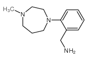[2-(4-methyl-1,4-diazepan-1-yl)phenyl]methanamine Structure