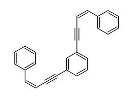 1,3-bis(4-phenylbut-3-en-1-ynyl)benzene Structure