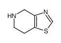 4,5,6,7-四氢-噻唑并[4,5-c]吡啶结构式