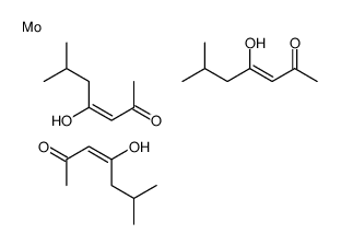 (Z)-4-hydroxy-6-methylhept-3-en-2-one,molybdenum结构式