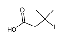 β-iodo-isovaleric acid Structure