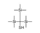 tris(trimethylsilyl)methanethiol Structure