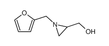 (1-furfuryl-aziridin-2-yl)-methanol Structure