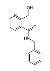 N-benzyl-2-(hydroxymethyl)nicotinamide Structure