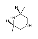 (2R,6S)-2,6-Dimethylpiperazine结构式