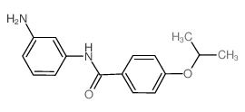 N-(3-Aminophenyl)-4-isopropoxybenzamide结构式