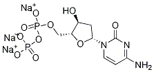 2'-脱氧胞苷 5'-(三氢连二磷酸酯)三钠盐结构式