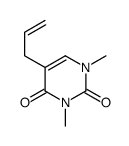 1,3-dimethyl-5-prop-2-enylpyrimidine-2,4-dione结构式