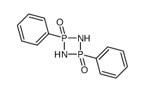 2,4-diphenyl-1,3,2λ5,4λ5-diazadiphosphetidine 2,4-dioxide Structure