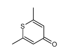 2,6-dimethylthiopyran-4-one Structure