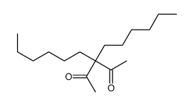 3,3-dihexylpentane-2,4-dione结构式
