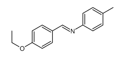 1-(4-ethoxyphenyl)-N-(4-methylphenyl)methanimine结构式
