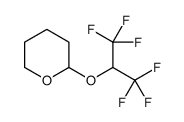 2-(1,1,1,3,3,3-hexafluoropropan-2-yloxy)oxane Structure