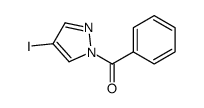 1-苯甲酰基-4-碘吡唑结构式