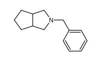 N-benzyl-3-aza[3.3.0]bicyclooctane Structure