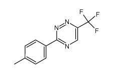 3-(p-tolyl)-6-trifluoromethyl-1,2,4-triazine结构式