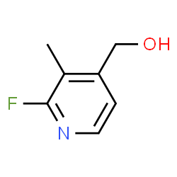 2-氟-4-羟甲基-3-甲基吡啶结构式