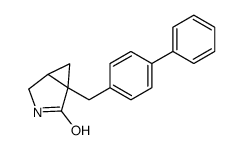 5-[(4-phenylphenyl)methyl]-3-azabicyclo[3.1.0]hexan-4-one Structure