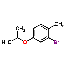 2-Bromo-4-isopropoxy-1-methylbenzene Structure