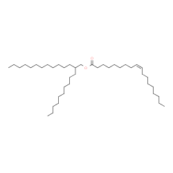 9-Octadecenoic acid (9Z)-, 2-decyltetradecyl ester结构式