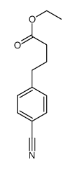 ethyl 4-(4-cyanophenyl)butanoate结构式