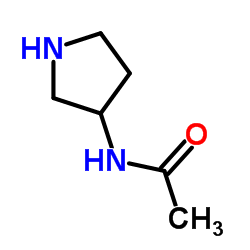 N-(3-Pyrrolidinyl)acetamide Structure