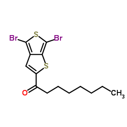 1-(4,6-二溴噻吩并[3,4-b]噻吩-2-基)-1-辛酮图片